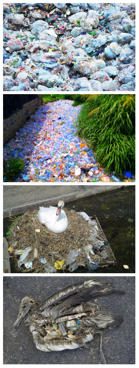 Le plastique crée un pollution incontrôlable