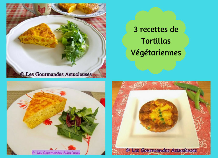 3 recettes de Tortillas Végétariennes (Recettes à la Une)