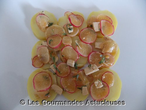 Pommes de terre et radis en marinade (Recette à la Une)