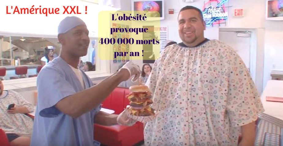 L’Amérique obèse : taille XXL pour les vêtements et les assiettes (Vidéo)