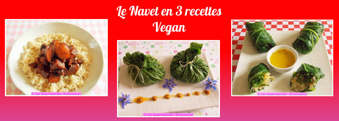 Le Navet en 3 recettes Vegan